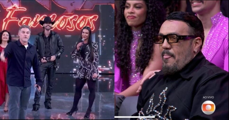 Gracyanne Barbosa e Belo tem acerto de contas no palco do Domingão e até Huck intervém: “Vem com texto pronto”