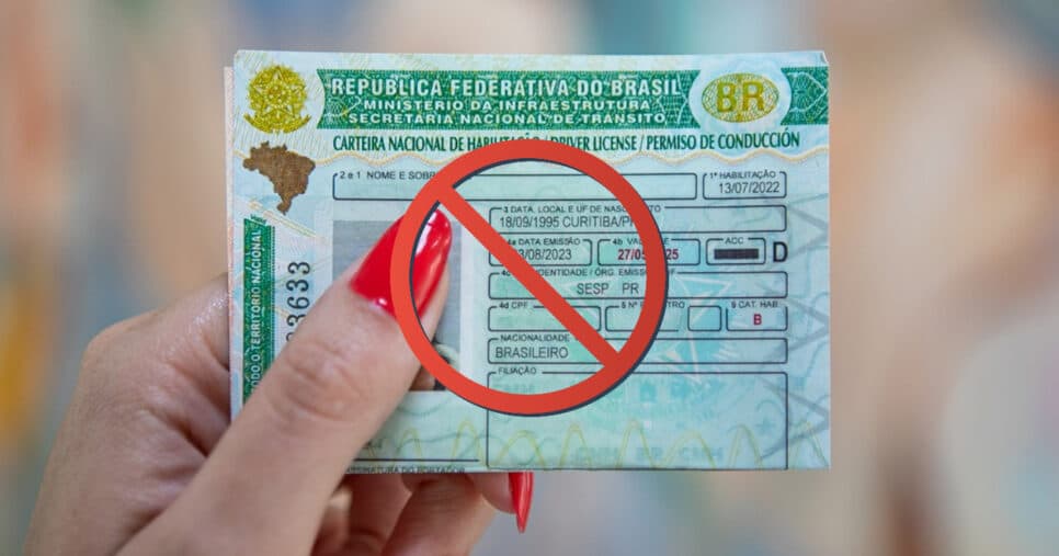 O que causa bloqueio da CNH? 6 motivos que assustam todos os motoristas