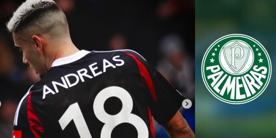 Tricolor libera PIX para dar chapéu no Palmeiras e arrancar Andreas Pereira das mãos de Leila