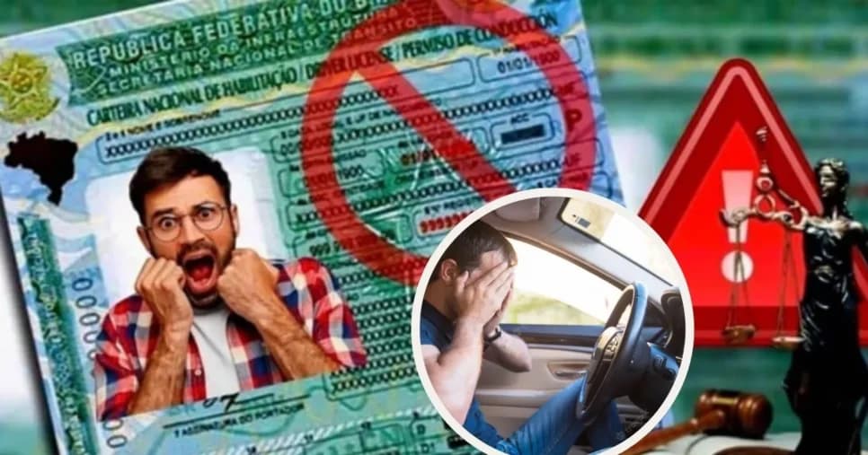 Tchau, volante: Detran comunica o que está suspendendo a CNH em 2025