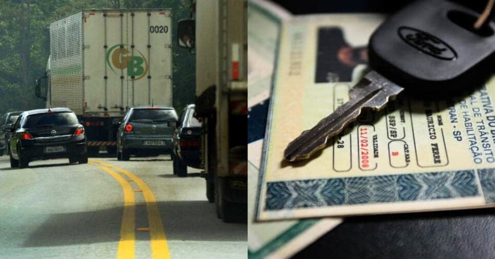 Ultrapassar em faixa contínua suspende a CNH de imediato? O que diz a lei