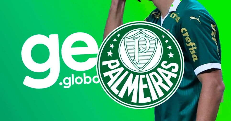 Globo Esporte comunica lucro de R$16,7 milhões no Palmeiras com venda de atacante para time do Catar