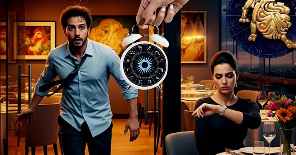Leão e mais: Os 3 signos que mais atrasam e te deixam esperando por horas