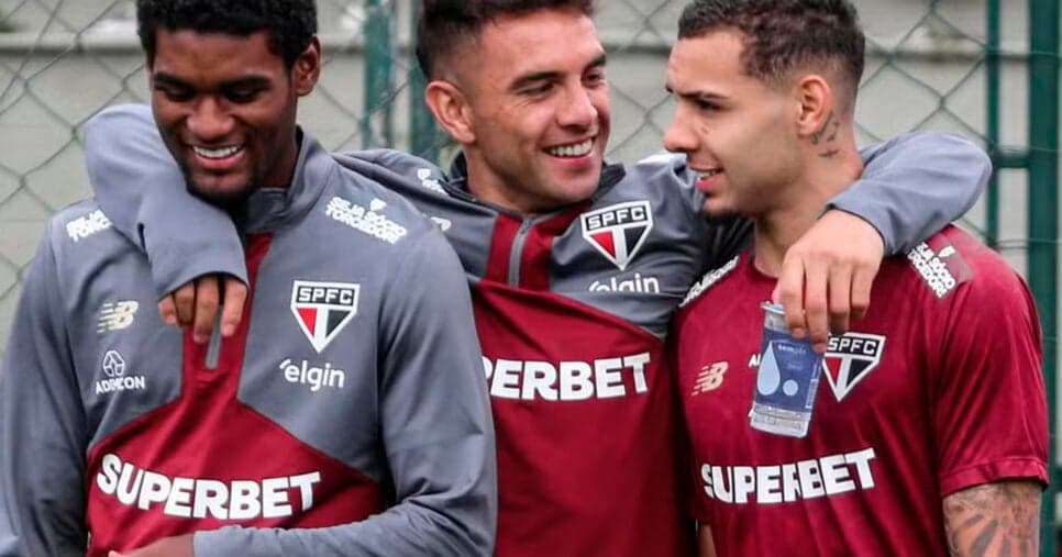 “É um até logo”: Atacante deixa o São Paulo para vestir a camisa de outro time da série A
