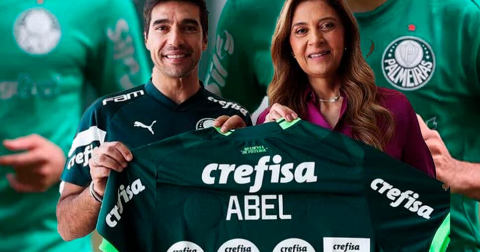 Leila Pereira comunica Abel Ferreira no Palmeiras com desfecho sobre negociação com ex-Cruzeiro 