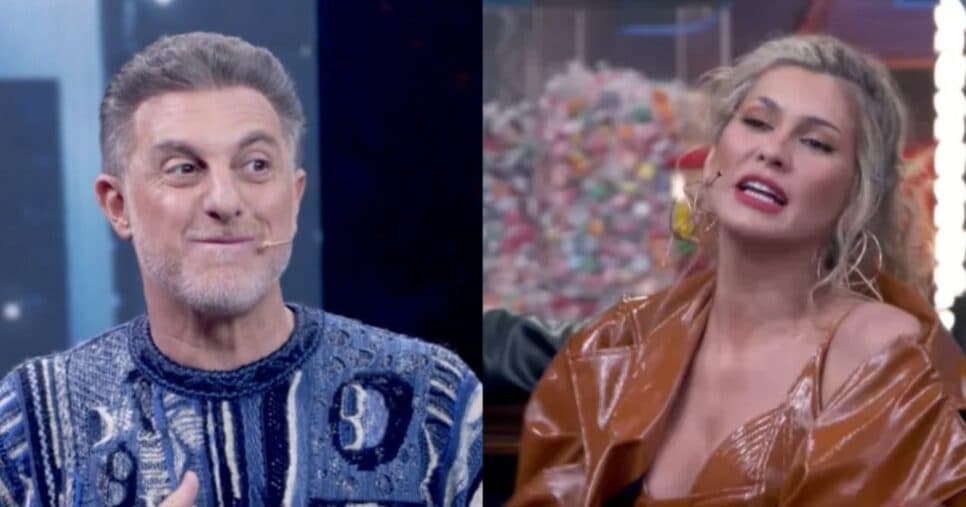 Luciano Huck ‘corta' o barato de Lívia e faz ela se calar após fofoca envolvendo Wanessa e Allan Souza