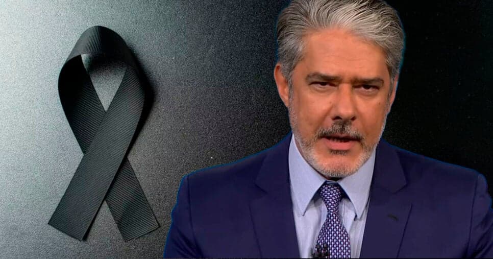 William Bonner sente na pele a dor do luto e faz desabafo devastador após morte ser confirmada para ele