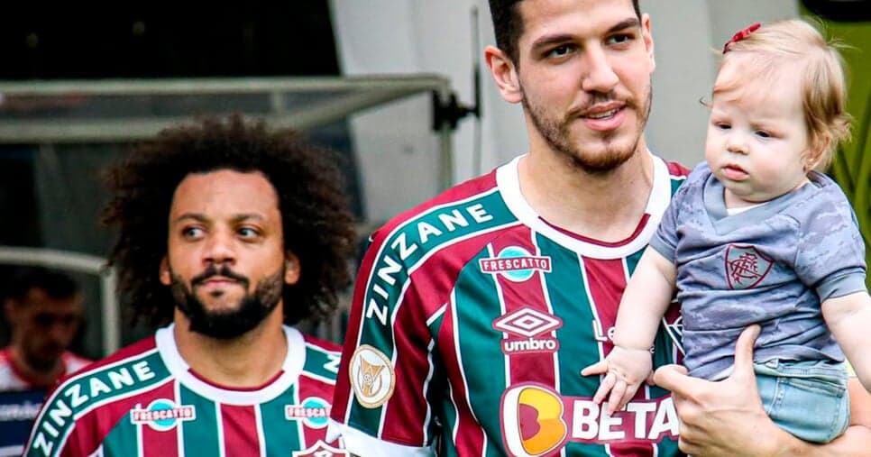 Nino durante o Fluminense (Foto: Reprodução - Instagram) 
