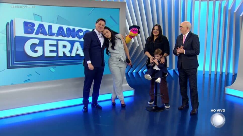 Com chá revelação de Passaia, Balanço Geral SP cresce 10%