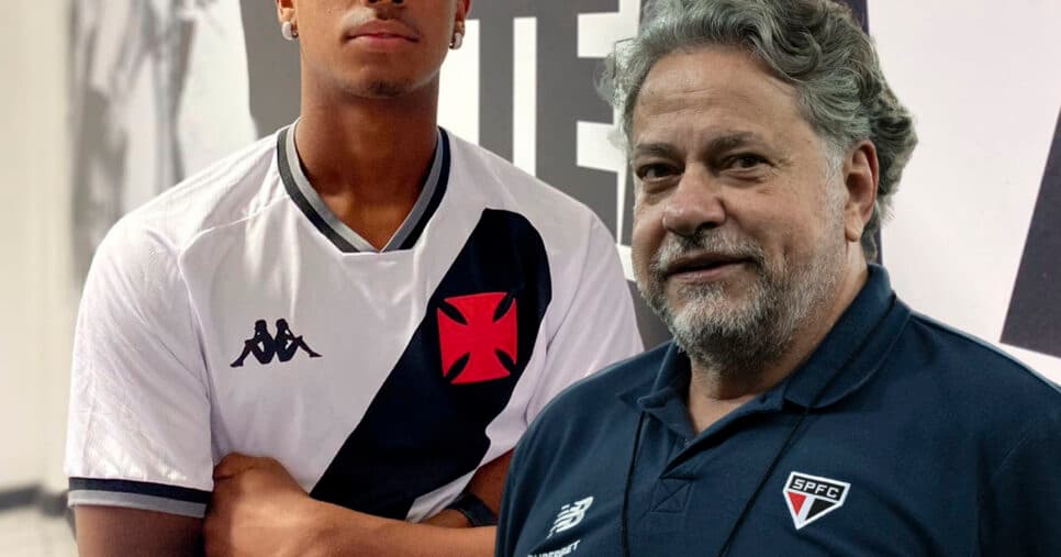Casares é comunicado de que meia do Vasco quer jogar no São Paulo