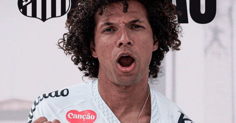 Willian Arão - Santos (Foto: Reprodução) 