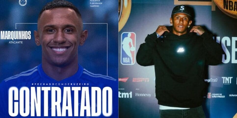 Marquinhos chegou ao Cruzeiro neste ano (Reprodução: Instagram) Marquinhos chegou ao Cruzeiro neste ano (Reprodução: Instagram)