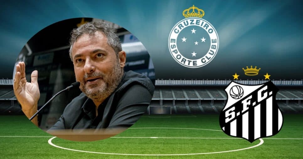 Alexandre Mattos age para contratar atacante do Cruzeiro e chegada de + 5 reforços no Santos