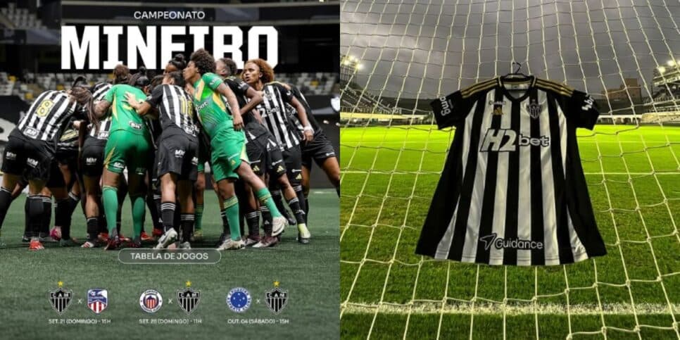 Atlético-MG feminino voltará a campo pelo campeonato estadual (Reprodução: Instagram)