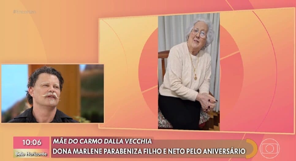 Carmo Dalla Vecchia assume o que a mãe pensa sobre ele ser gay - Foto: Encontro Carmo Dalla Vecchia assume o que a mãe pensa sobre ele ser gay - Foto: Encontro