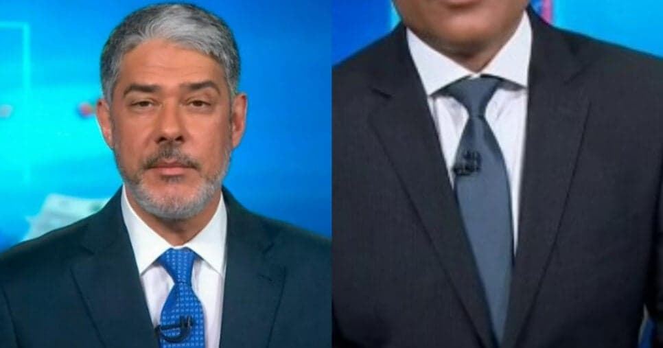 William Bonner sai do ar no JN, é substituído e agora já descobrimos o porquê