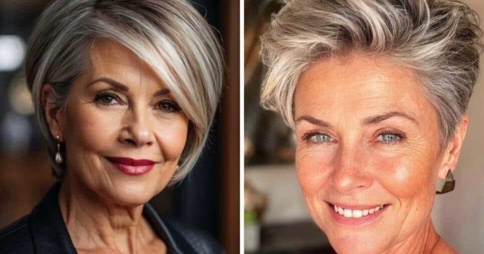 5 cortes de cabelo modernos que disfarçam as rugas das mulheres 50+