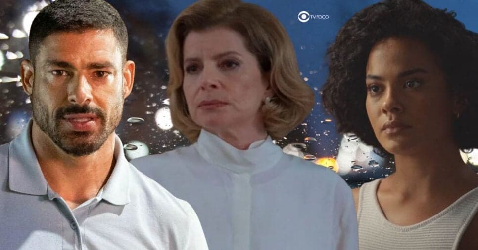 César, Odete e Fátima em Vale Tudo (Foto: Reprodução / Globo / Montagem TV Foco)