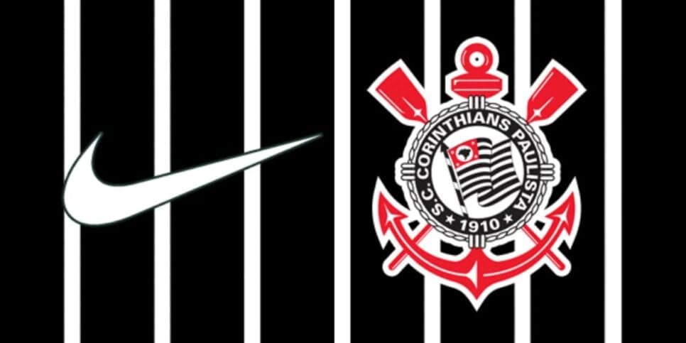 Corinthians renovou o seu contrato com a Nike, após interesse da Adidas (Reprodução: Divulgação)