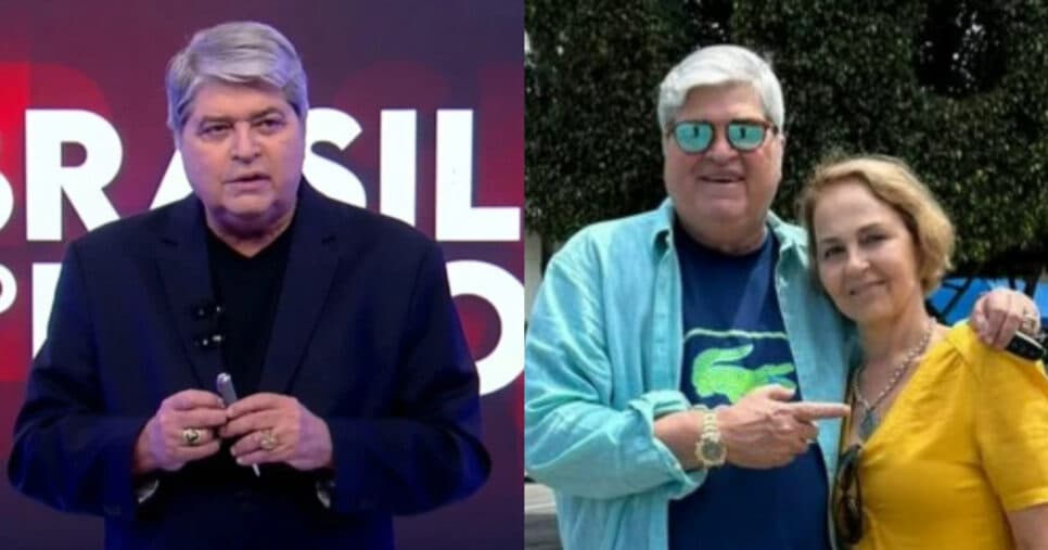 Datena paralisa Brasil do Povo e confirma acidente da esposa ao vivo: “Perigo desgraçado”