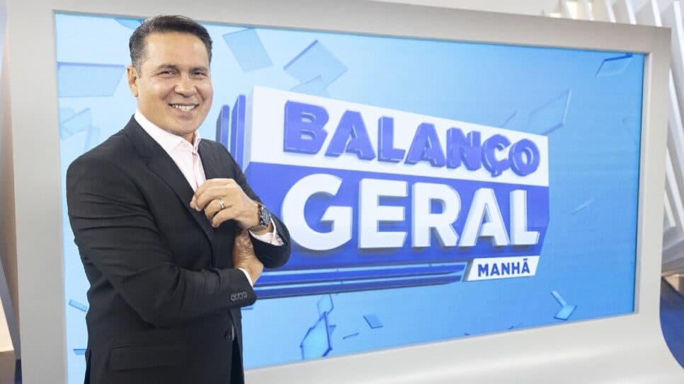 Em segundo lugar isolado, Balanço Geral Manhã atinge quase 4 pontos 