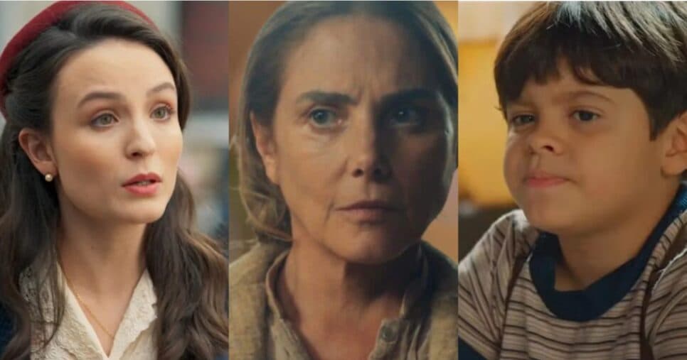 Estela confronta Zulma na frente de Simbá e deixa vilão mirim em pânico com descoberta em Êta Mundo Melhor