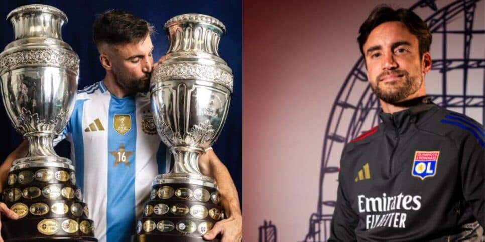 Tagliafico renovou contrato com o Lyon (Reprodução: Instagram)