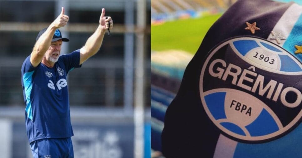 Mano Menezes vibra ao garantir 2 reforços de peso no Grêmio em 2025