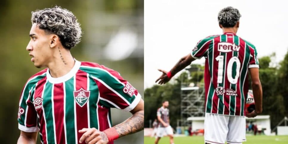 Isaque é o camisa 10 do sub20 do Fluminense (Reprodução: Instagram)