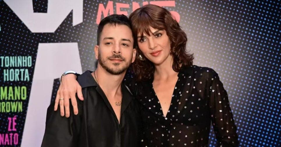 Junior Lima e Monica Benini (Foto: Leo Franco/AgNews)
