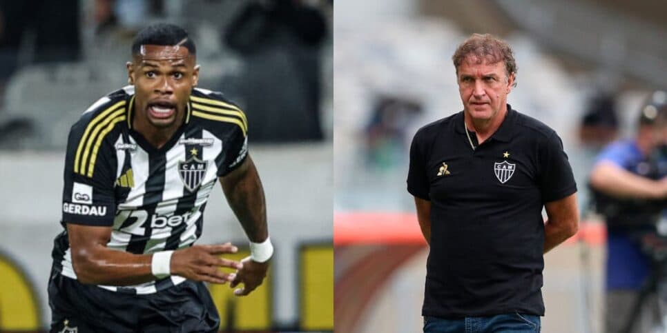 "Foi difícil": Junior Santos comunica decisão sobre futuro no Atlético-MG e alerta Cuca