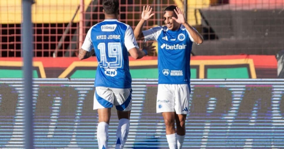 R$ 50M: Dupla de Kaio Jorge no Cruzeiro tem saída armada para jogar na Europa