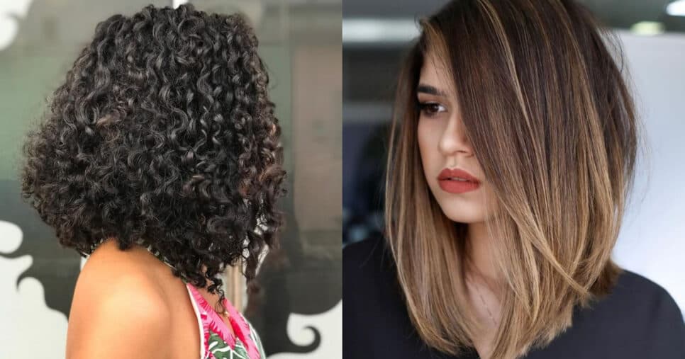 long bob com pontas alongadas (Foto: Reprodução/Montagem TV Foco)