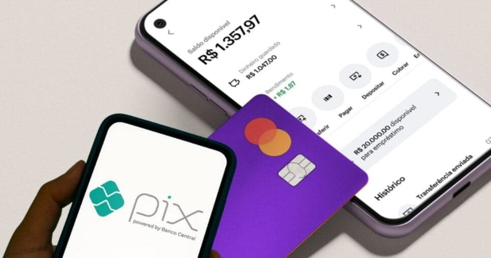 Informe do Nubank sobre o PIX deve ser lido por clientes hoje 12/11