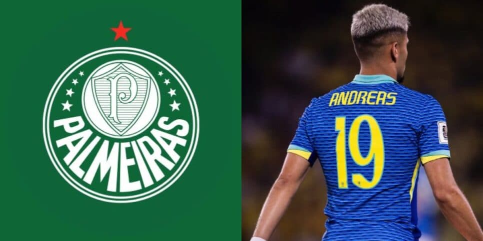Andreas Pereira comunica sobre chegada ao Palmeiras (Reprodução: Instagram)