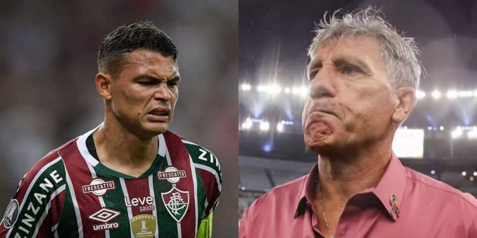Renato Gaúcho vê Thiago Silva e mais 2 craques fora no Fluminense nesta sexta 15