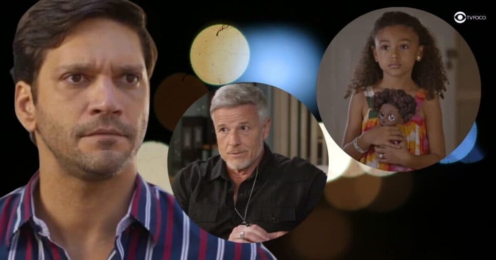 Vanderson, Jaques e Sofia em Dona de Mim (Foto: Reprodução / Globo / Montagem TV Foco)