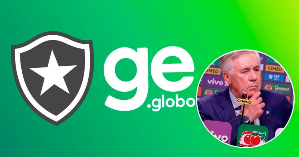 Globo Esporte comunica oferta do Botafogo por lateral-esquerdo pedido por Ancelotti