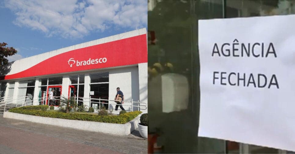 Fechamento de agência do Bradesco em setembro de 2025 surpreende clientes