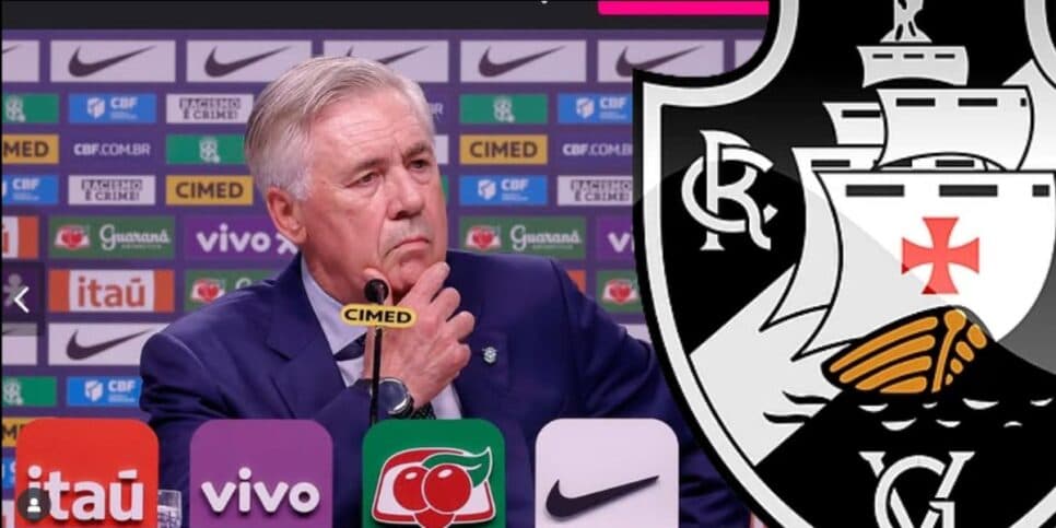 Craque de Ancelotti na seleção brasileira diz SIM para dar adeus à Europa e assinar com o Vasco