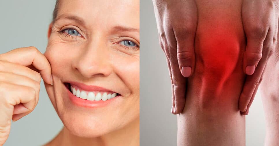 Explosão de colágeno: Receita simples rejuvenesce a aparência e elimina dores no joelho