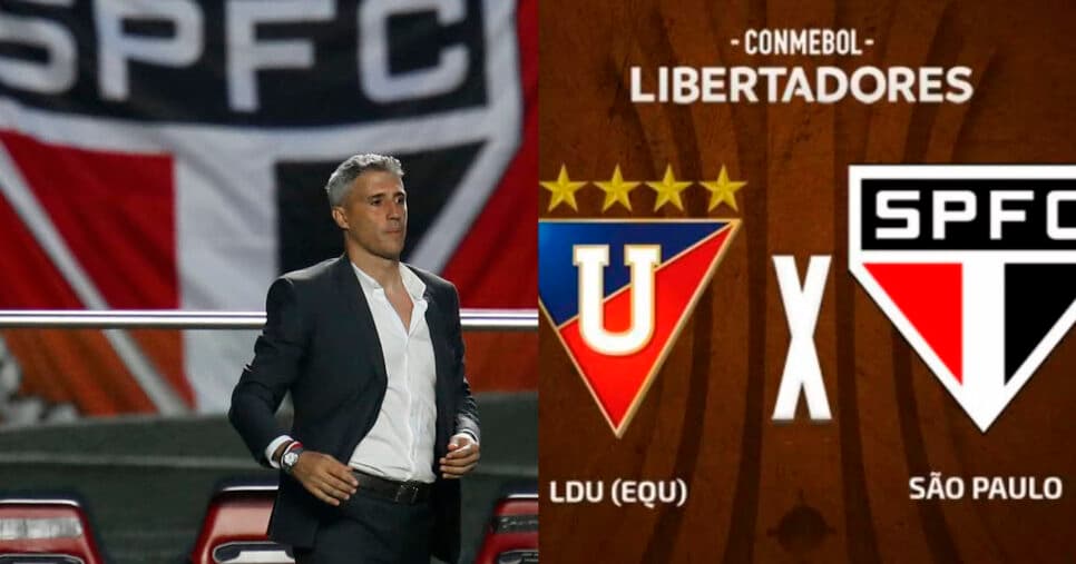 Atacante comunica Crespo e confirma reforço no São Paulo para jogo de volta contra LDU