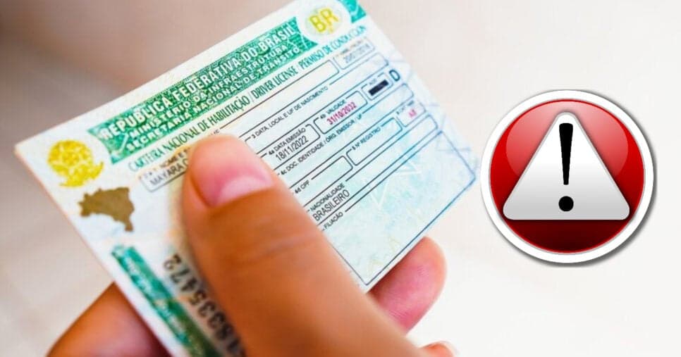 Detran informa facão em CNHs e motoristas que estão barrados de dirigir