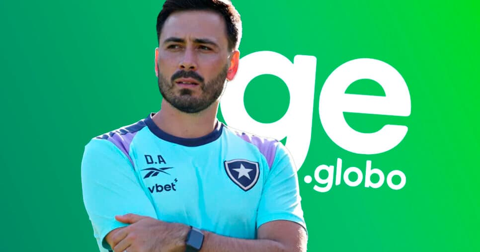 Mais um: Globo Esporte comunica meia fora da média fora no Botafogo hoje 9/10