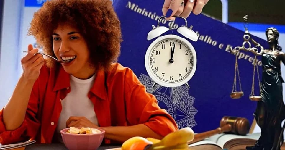 Além da 1 hora de almoço: Lei trabalhista garante pagamento extra de intervalo aos CLTs nesses casos