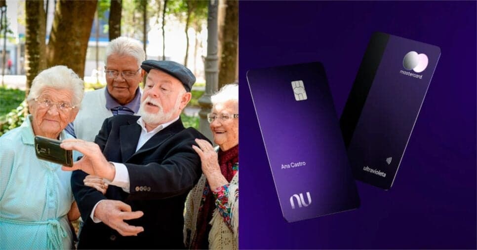 Maior vitória aos 60+: Idosos têm direito a cartão mais poderoso que o Nubank Ultravioleta