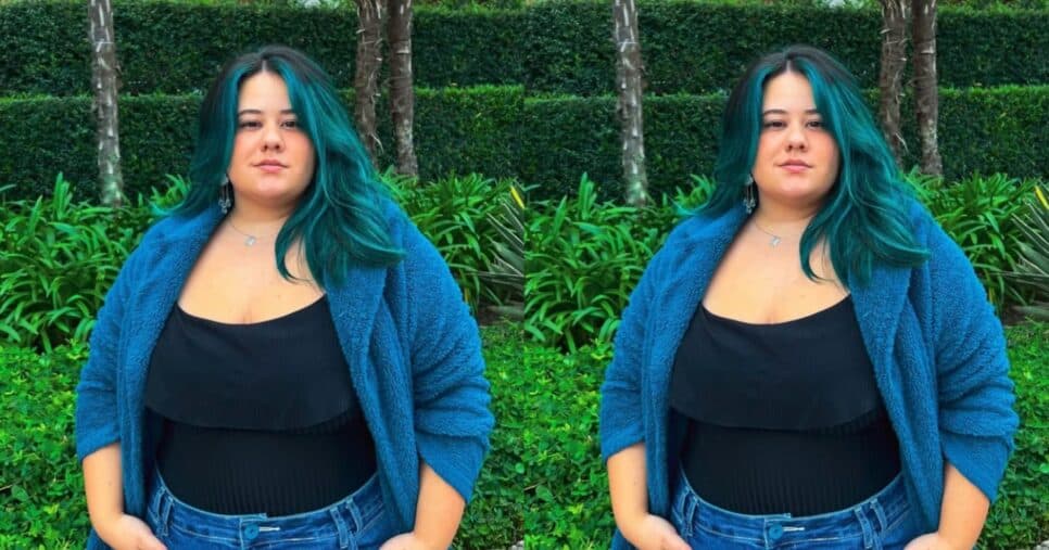 A atriz Karol Lannes atualmente - Foto: Instagram