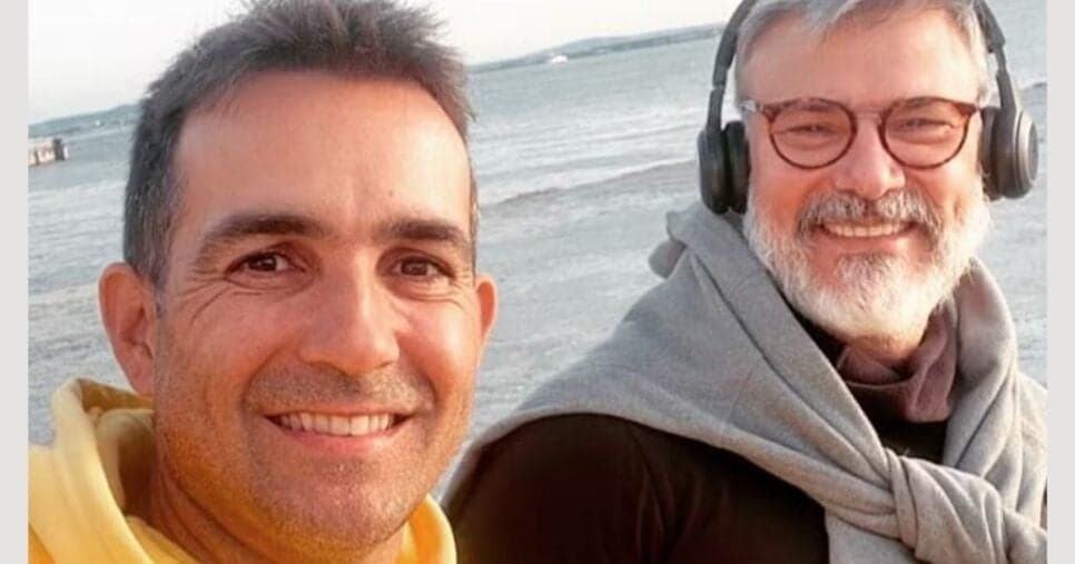 Leonardo Vieira com o marido, Leandro Fonseca (Foto Reprodução/Instagram)