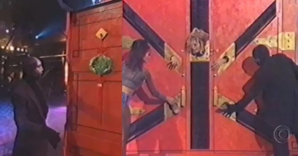 Mister M se apresentando no Fantástico, programa da Globo, nos anos 90 (Foto Reprodução/YouTube)