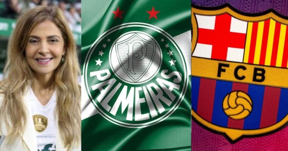 R$95M: Leila Pereira tem veredito de adeus de xerifão da zaga no Palmeiras para jogar no Barcelona